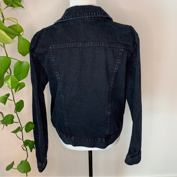 Sundance Dark Navy Jean Jacket. - Picture 2 of 8